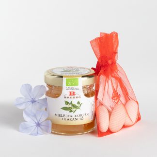 Bomboniera Solidale Vasetto Miele, Rosso