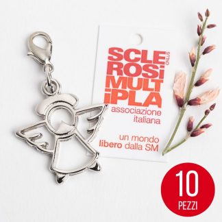 Ciondolo Solidale Angioletto, 10 pezzi