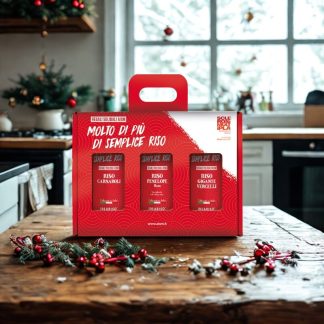 Valigetta di Riso Solidale, Tris per Risotto 3pz